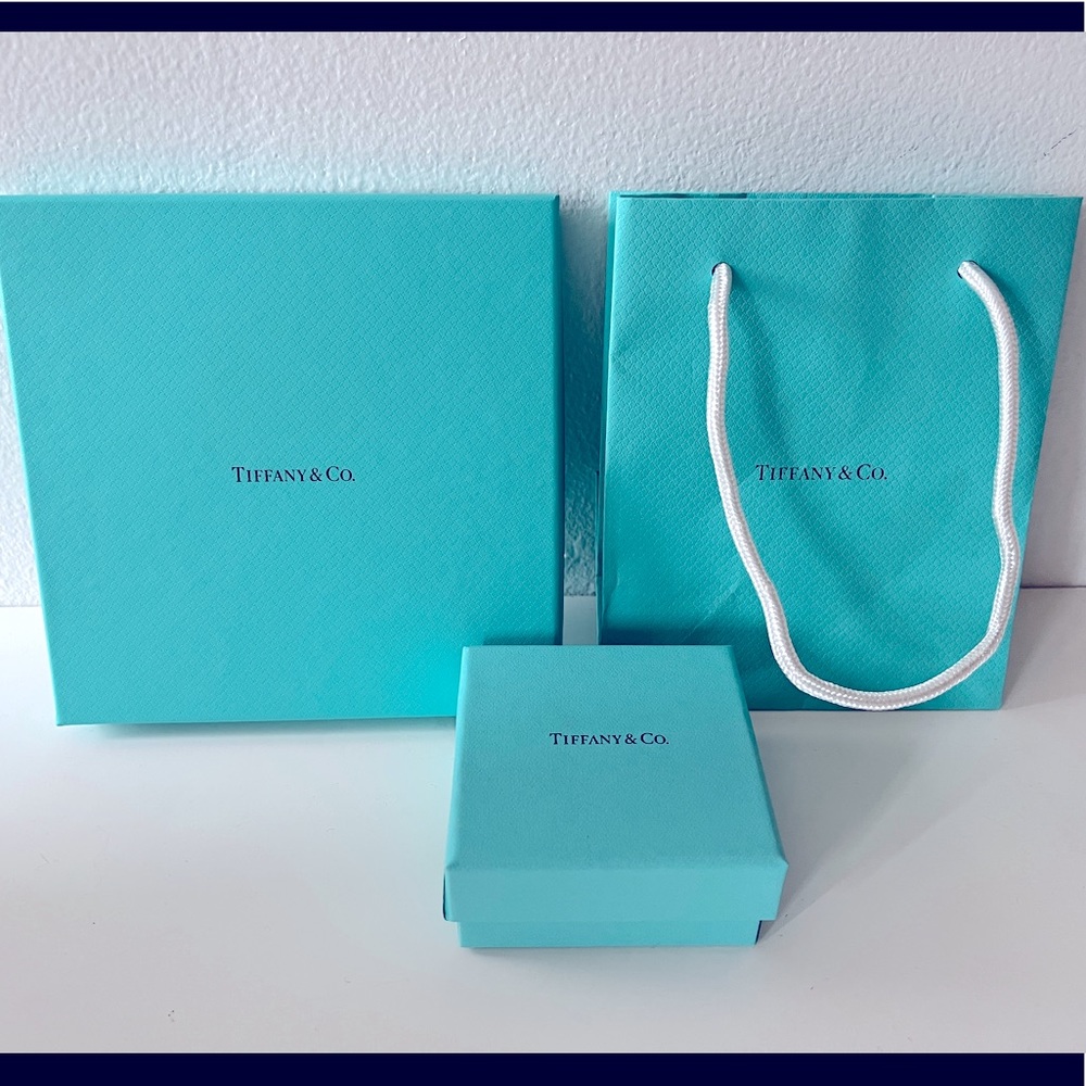 3pc Tiffany & Co. Empty Boxes & Bag